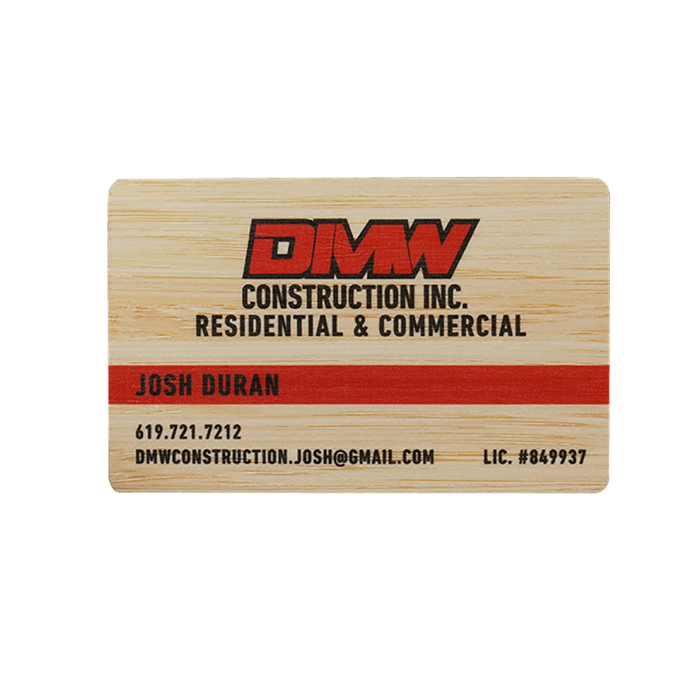 Wooden Id Card Hydcard